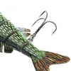 Segements Pike Fishing Lure Swim Crank