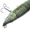 Segements Pike Fishing Lure Swim Crank