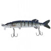 Segements Pike Fishing Lure Swim Crank