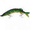 Segements Pike Fishing Lure Swim Crank